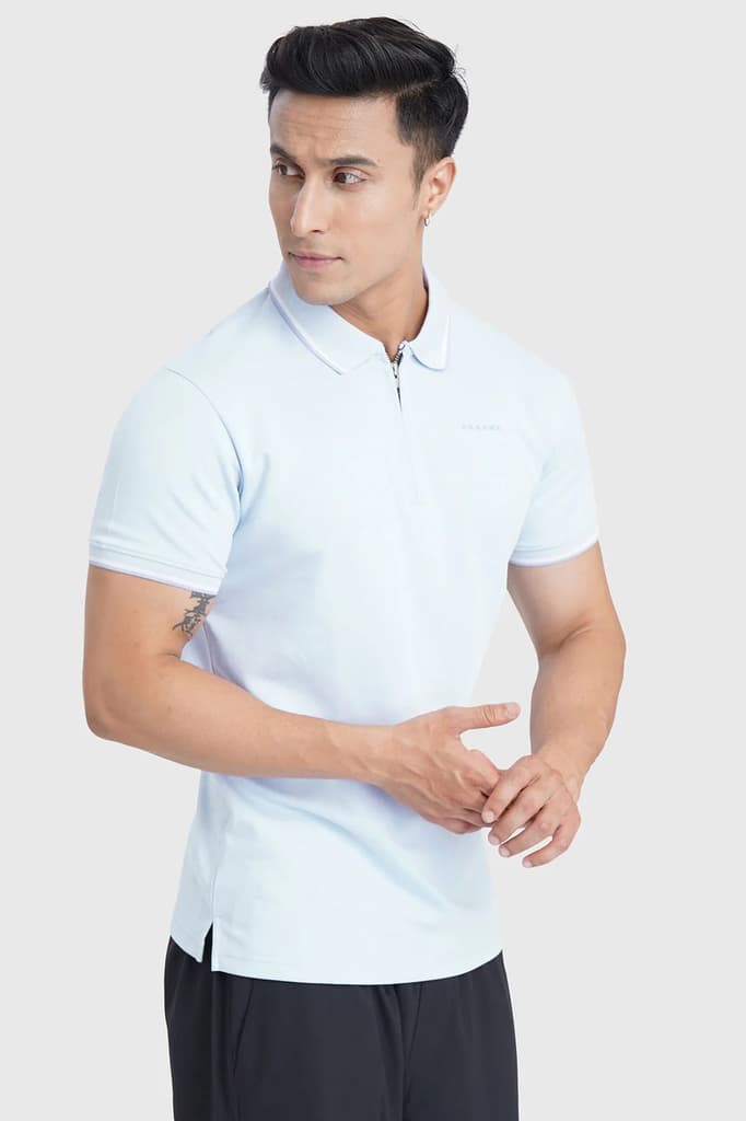 Heritage Polo T-shirt Mauve — photo 4