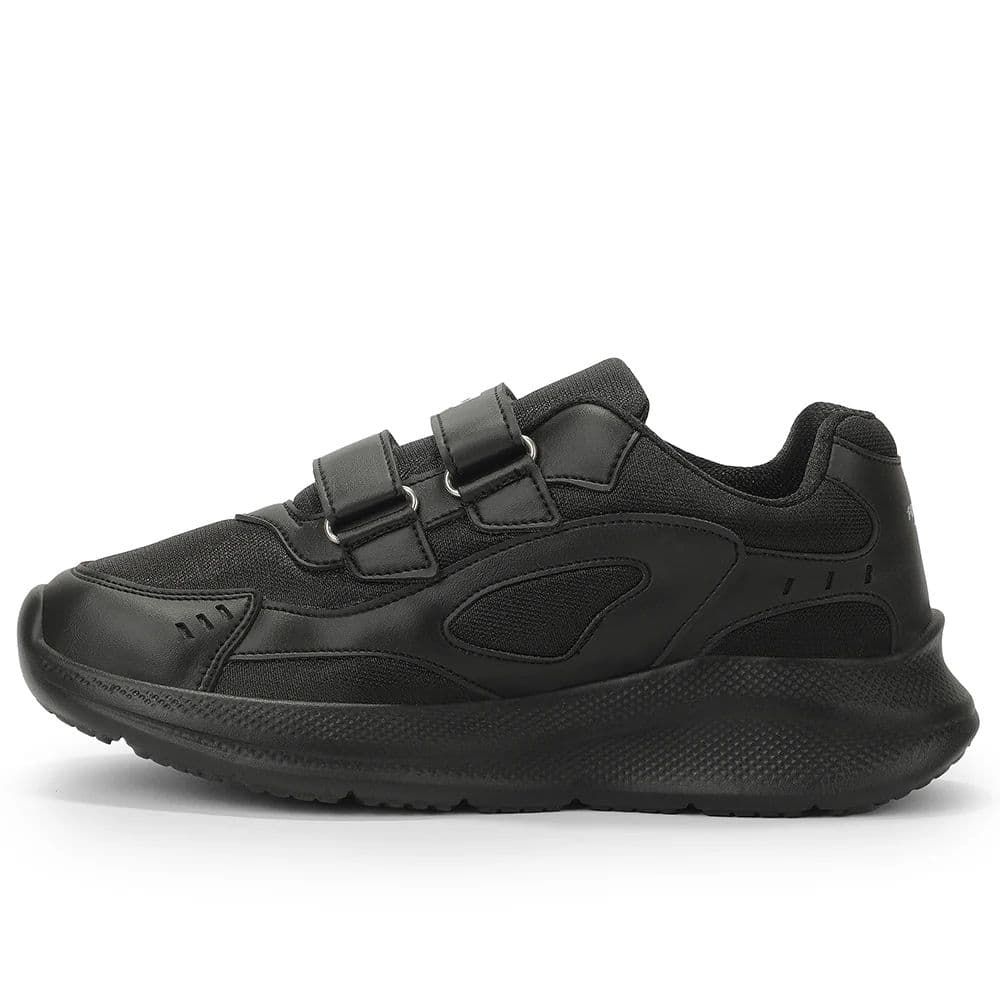 Force 10 SOFTSTEP-V Black School Uniform shoes for Kids by Liberty — photo 5