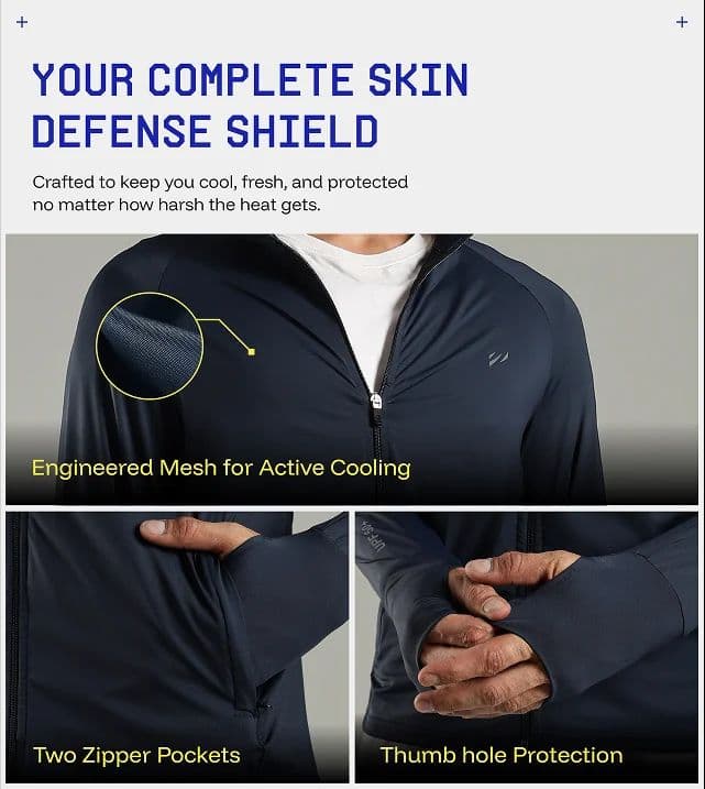 Sunscreen Jacket Ice — photo 6