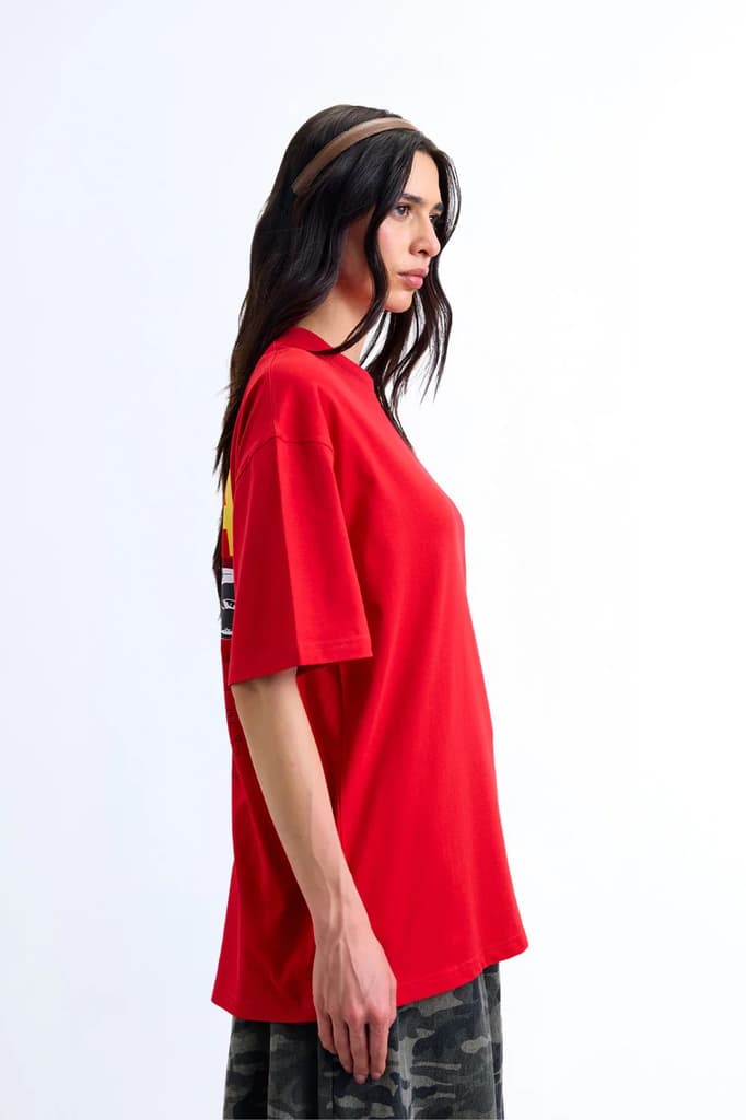 Akira Ride Oversized T-shirt — photo 4