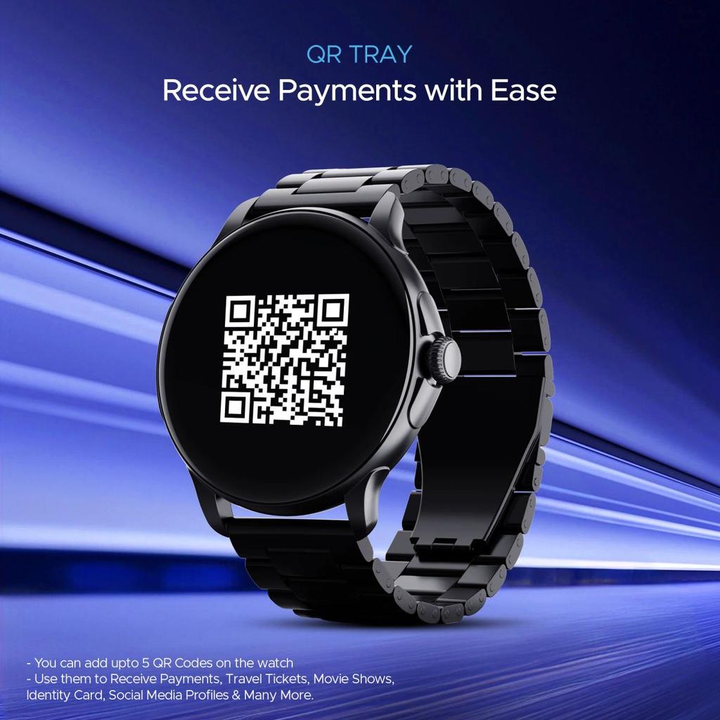 boAt Lunar Oasis | Smartwatch with 1.43" AMOLED Display, Turn-By-Turn Navigation, Dynamic User Interface, QR Tray — photo 5