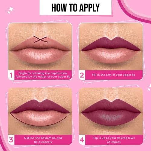 SUGAR POP Satin Matte Lipstick 07 Blossom
