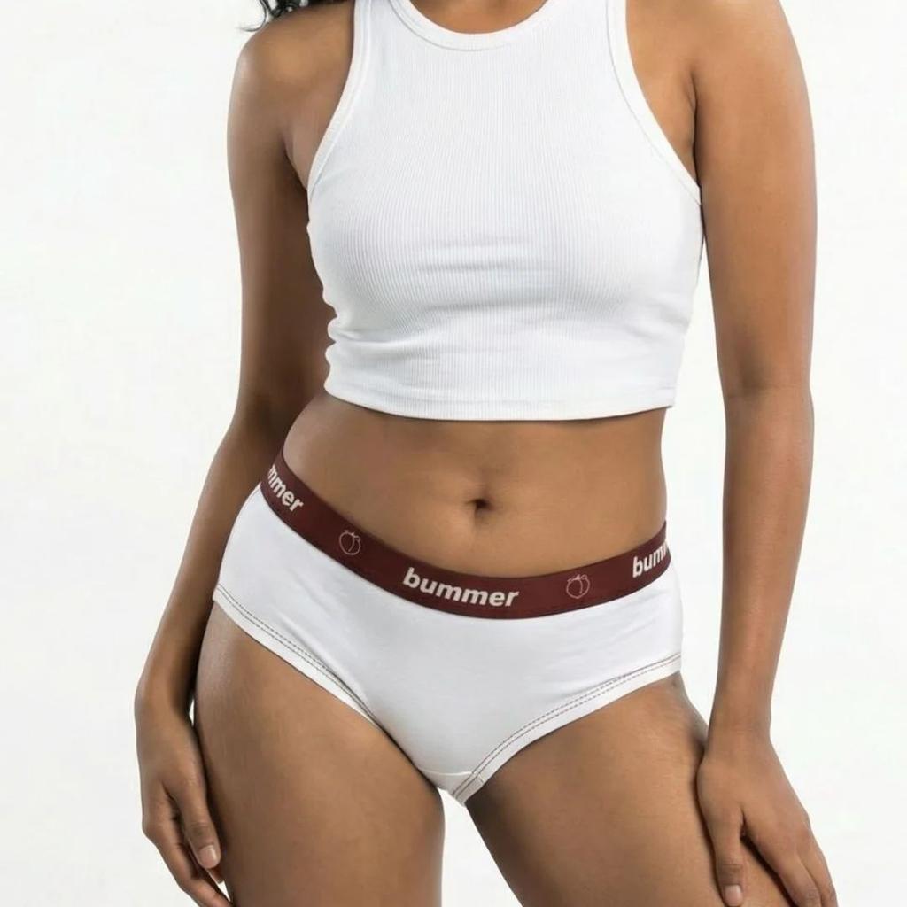 Cotton Stretch Hipster - Blanc — photo 8