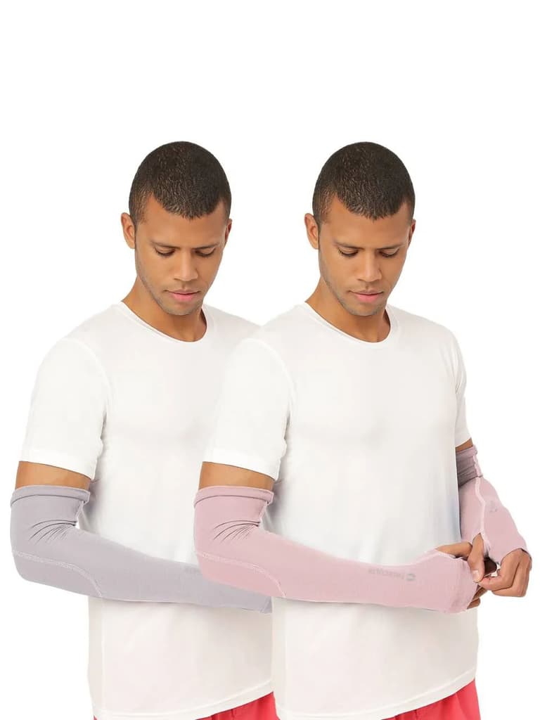 Unisex White Arm Sleeves (Pack of 2) — photo 18
