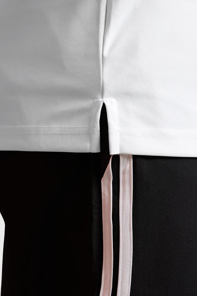 Obsidian Polo T-shirt White — photo 5