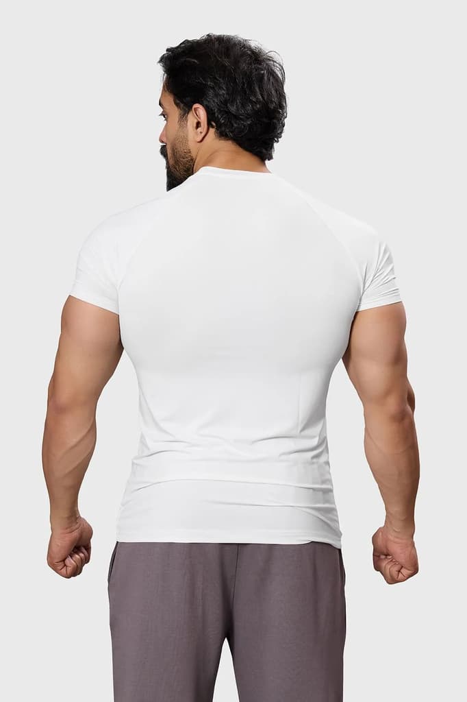 Bare Nylon T-shirt White — photo 6