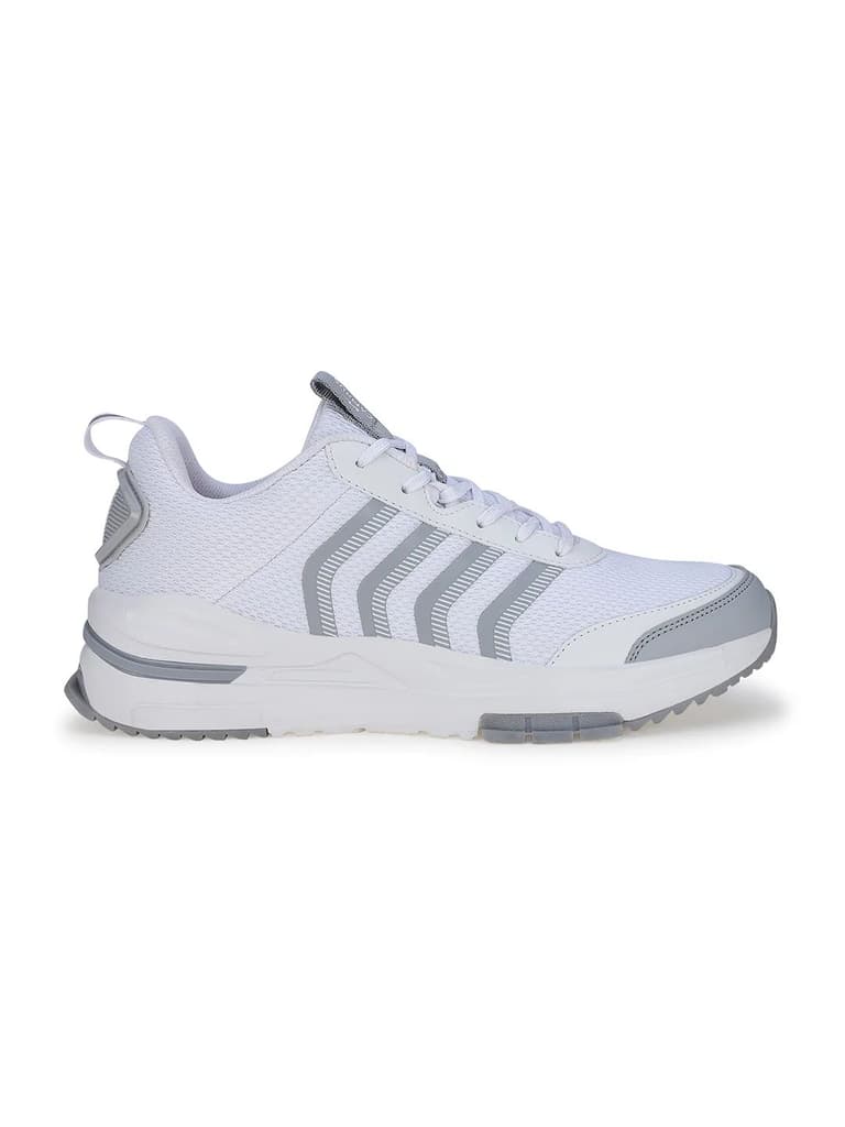 FLEX White Men's Sports Shoes — White / 6