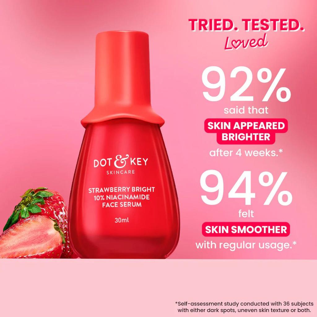 Strawberry Bright 10% Niacinamide Face Serum — photo 6