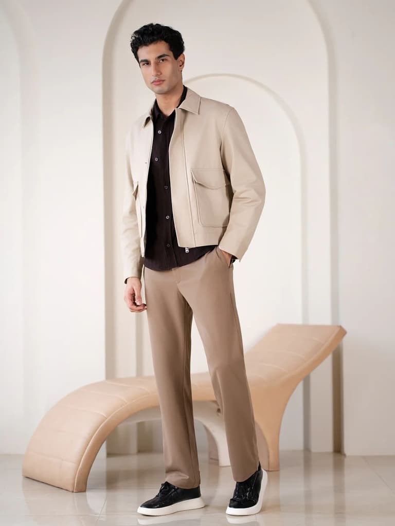 Waypoint Khaki Stretchable Travel Pants — photo 2