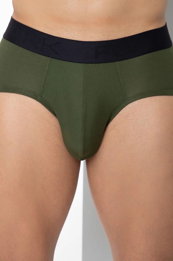 Ultra Soft Modal Briefs Classic Olive — photo 4