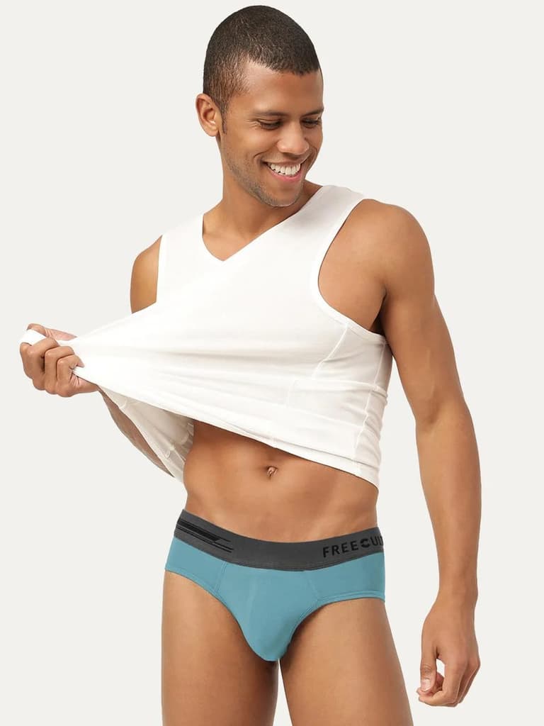 Men's Anti-Bacterial Micro Modal Brief in Contrast Waistband (Pack of 1) — photo 5