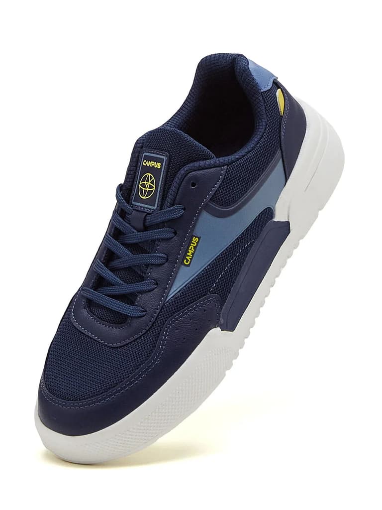 SAVAGE Navy Men's Sneakers — photo 3