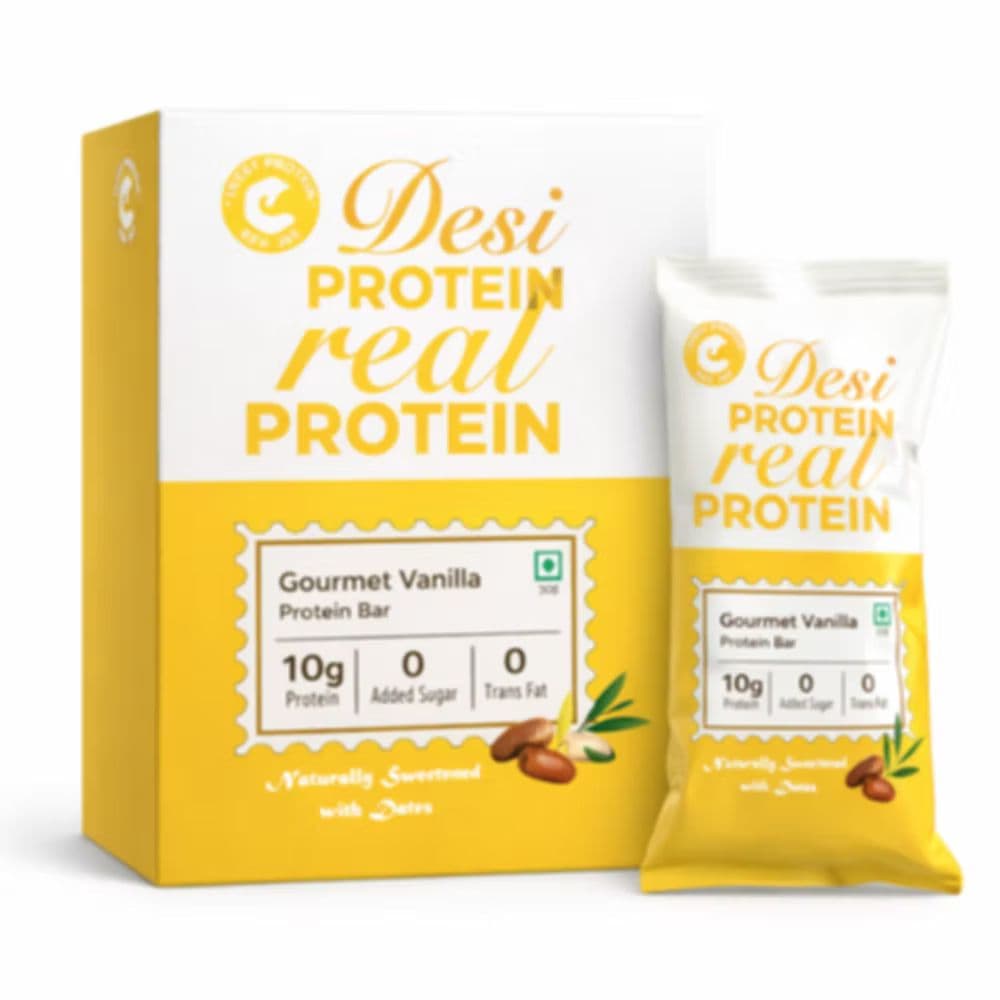 Gourmet Vanilla Protein Bars: Box of 3