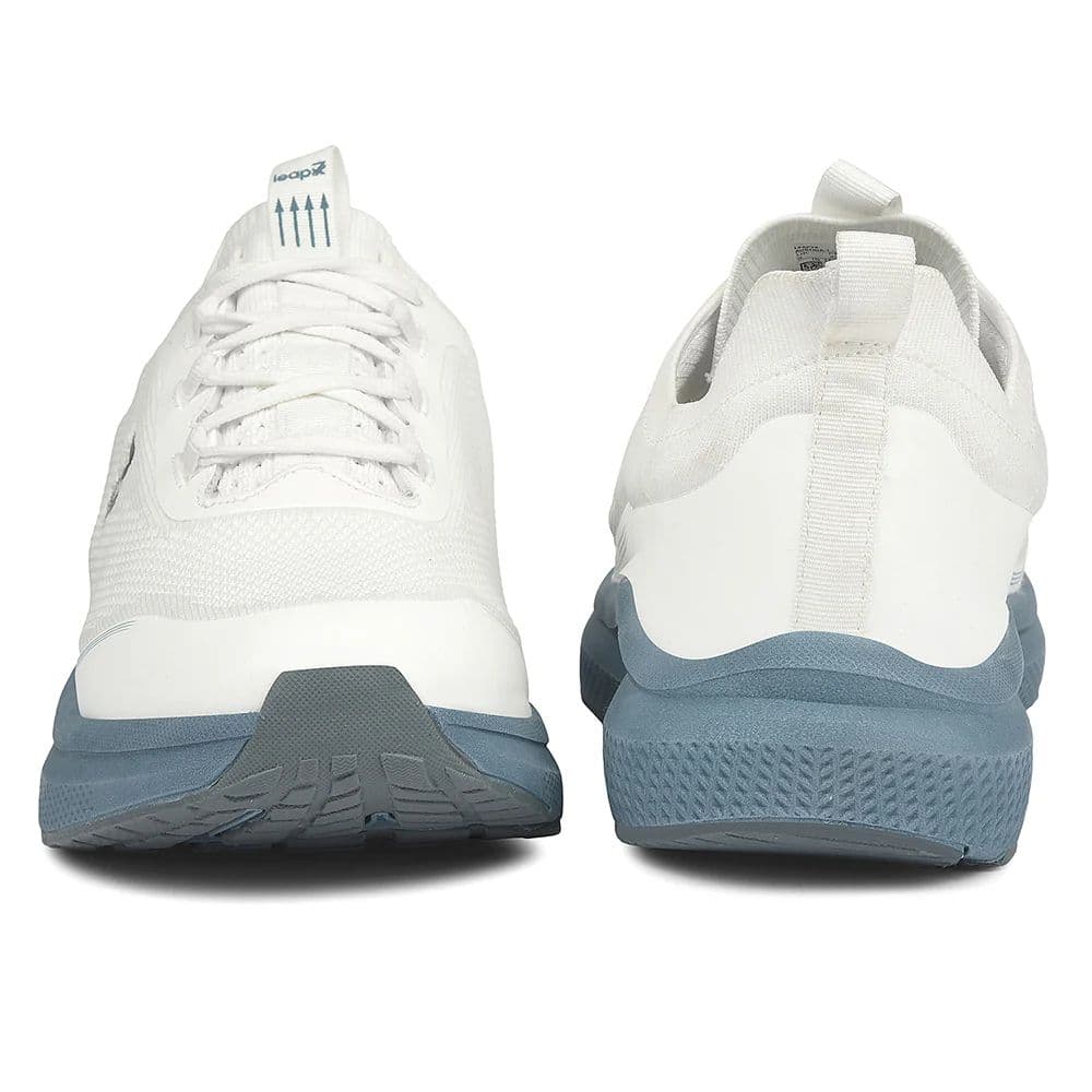 Leap7x White Sports Lacing Running Shoes For Men AUSTRIA-1 By Liberty — photo 6