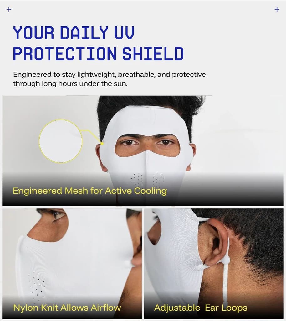 Bluetyga Sunscreen Face Guard — photo 6