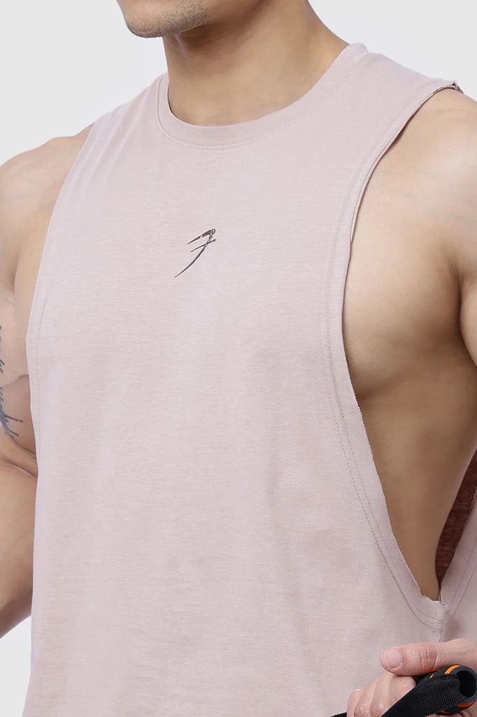 Drift Deep Arm Tank Beige — photo 3