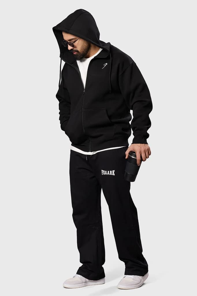 Brookline Oversized Jacket Black — photo 3