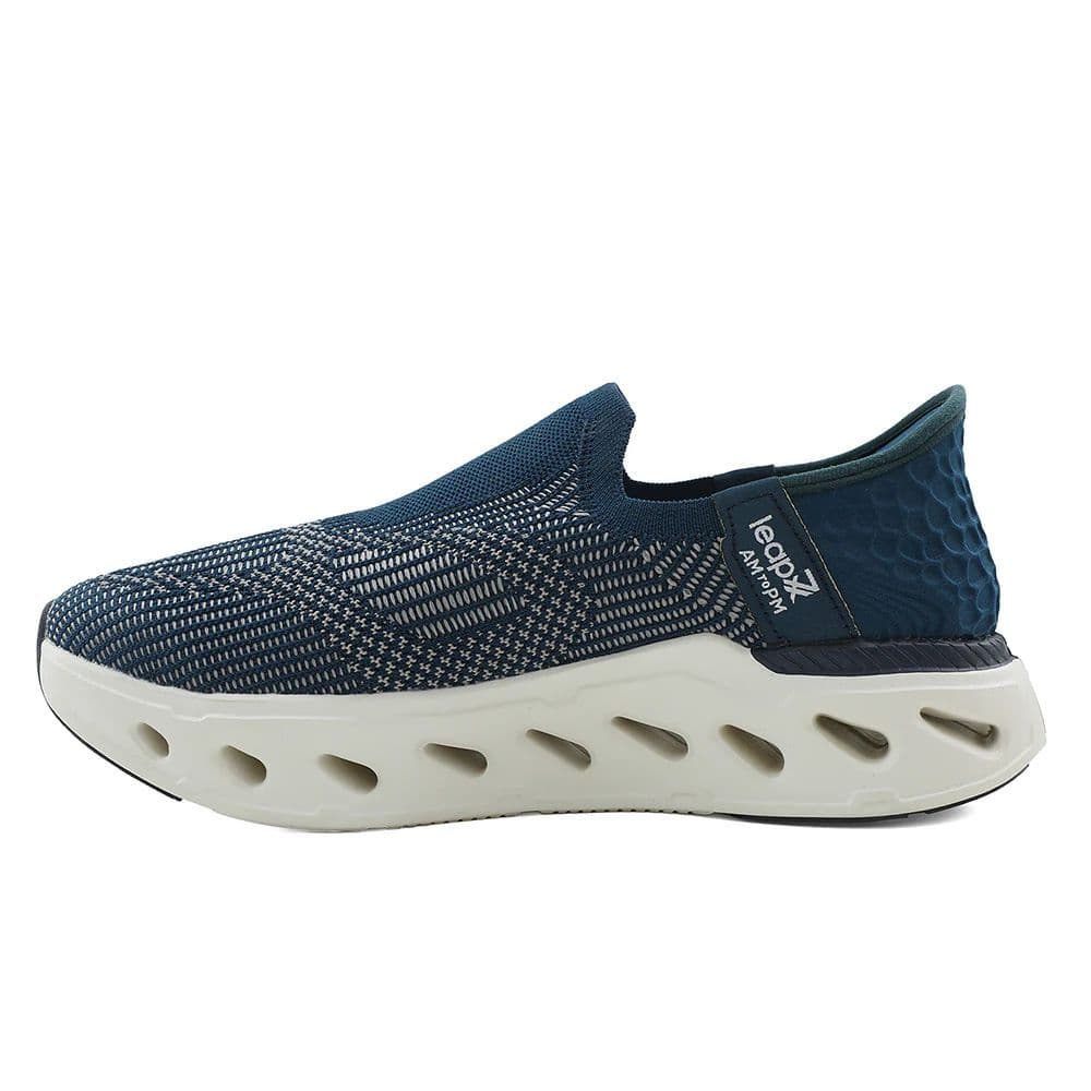 Leap7x Teal Blue Sports Walking Shoes For Men AIRFLOW-1 By Liberty — photo 3