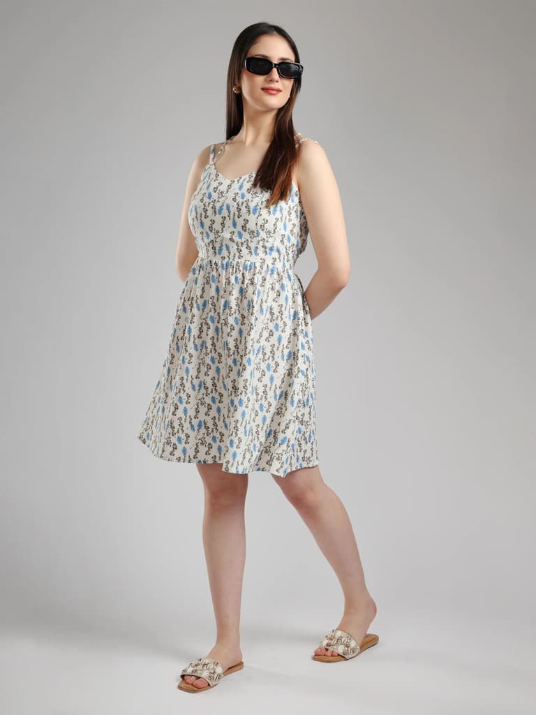 Elya Flare Dress- Printed — photo 5