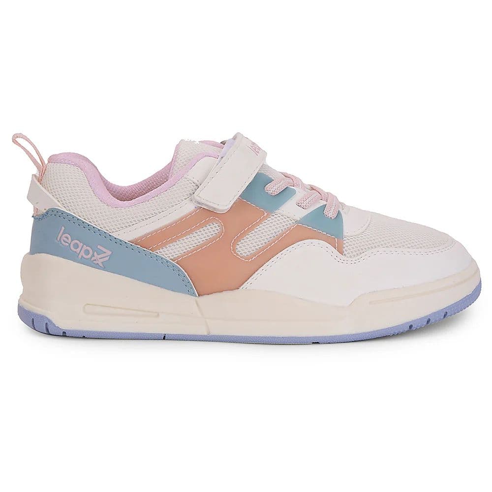 Leap7x Peach Casual Non Lacing Sneakers For Kids ENVY-5VE By Liberty — photo 2