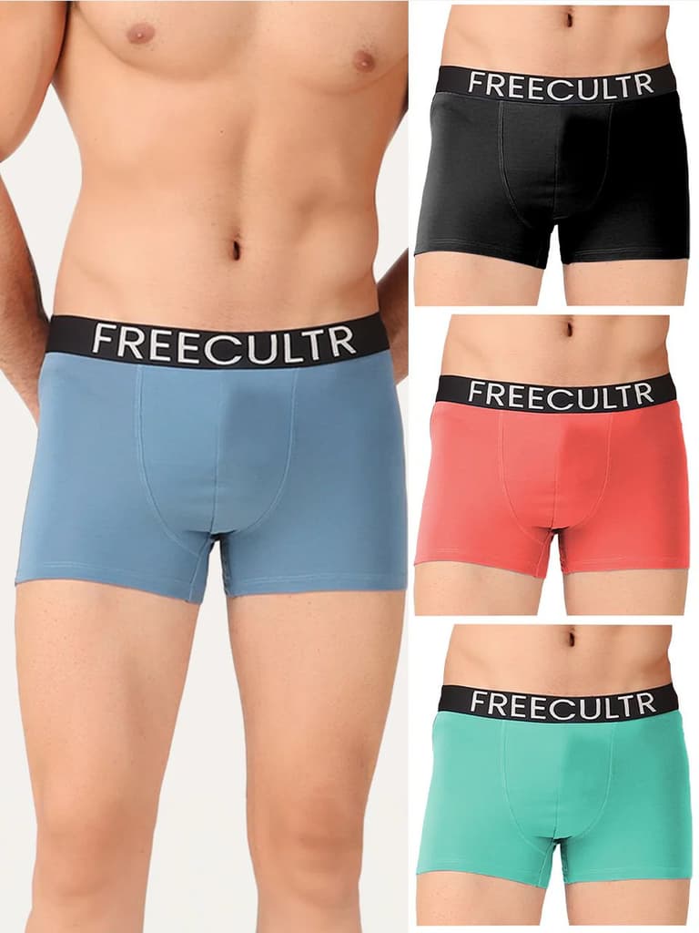 Men's Organic Cotton Trunks Pack of 4 — photo 12