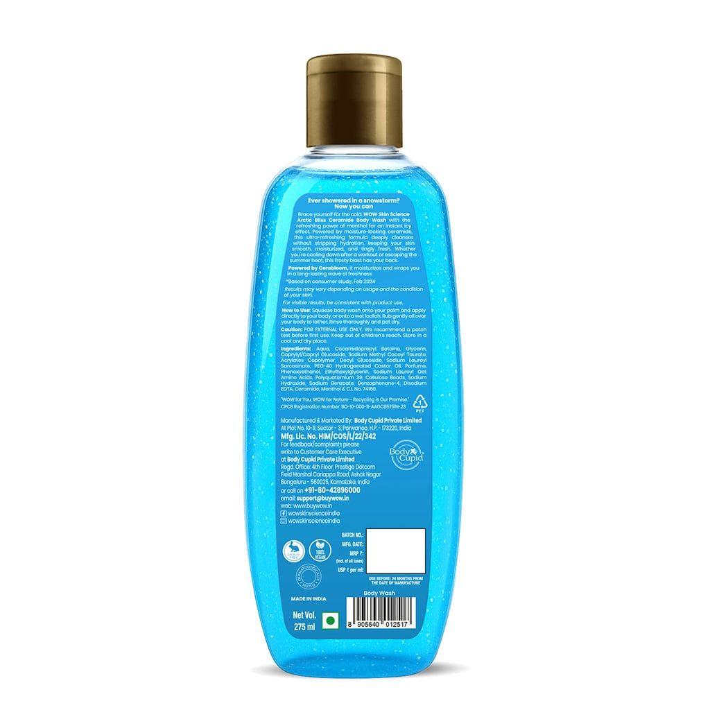 Arctic Bliss Ceramide Body Wash Icy-Cool Refreshing Cleanse