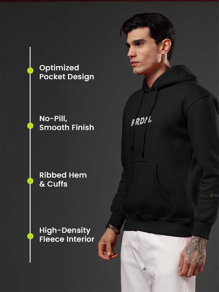 FRDM. Black Hoodie — photo 2