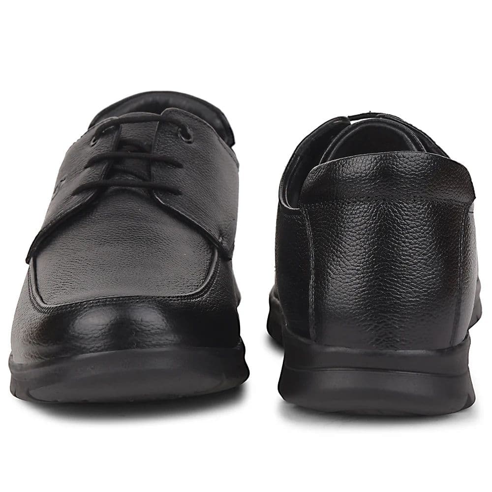 Healers Black Formal Lacing Derby Shoes For Men J757-15 By Liberty — photo 6