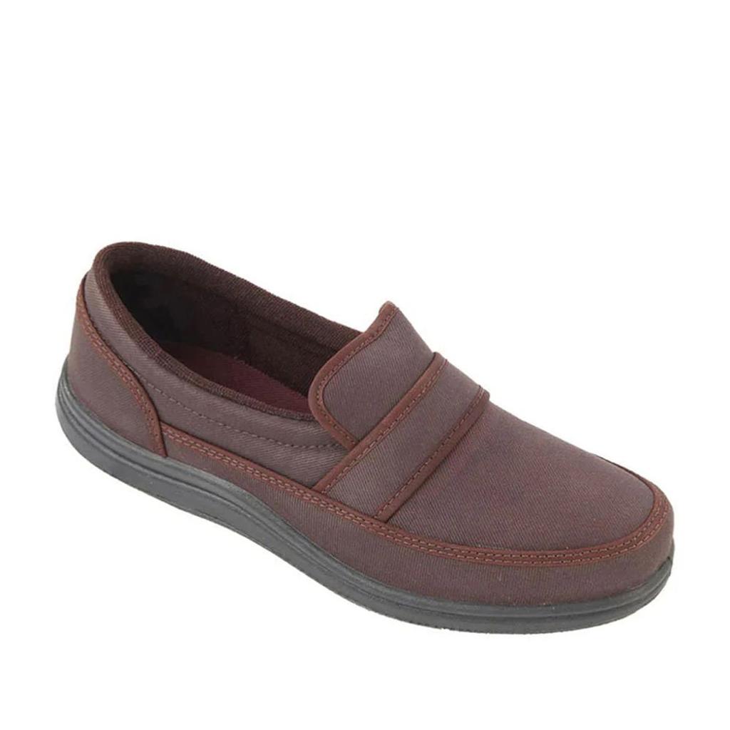 Gliders Casual Brown Non Lacing Shoes For Men 3070-27 By Liberty
