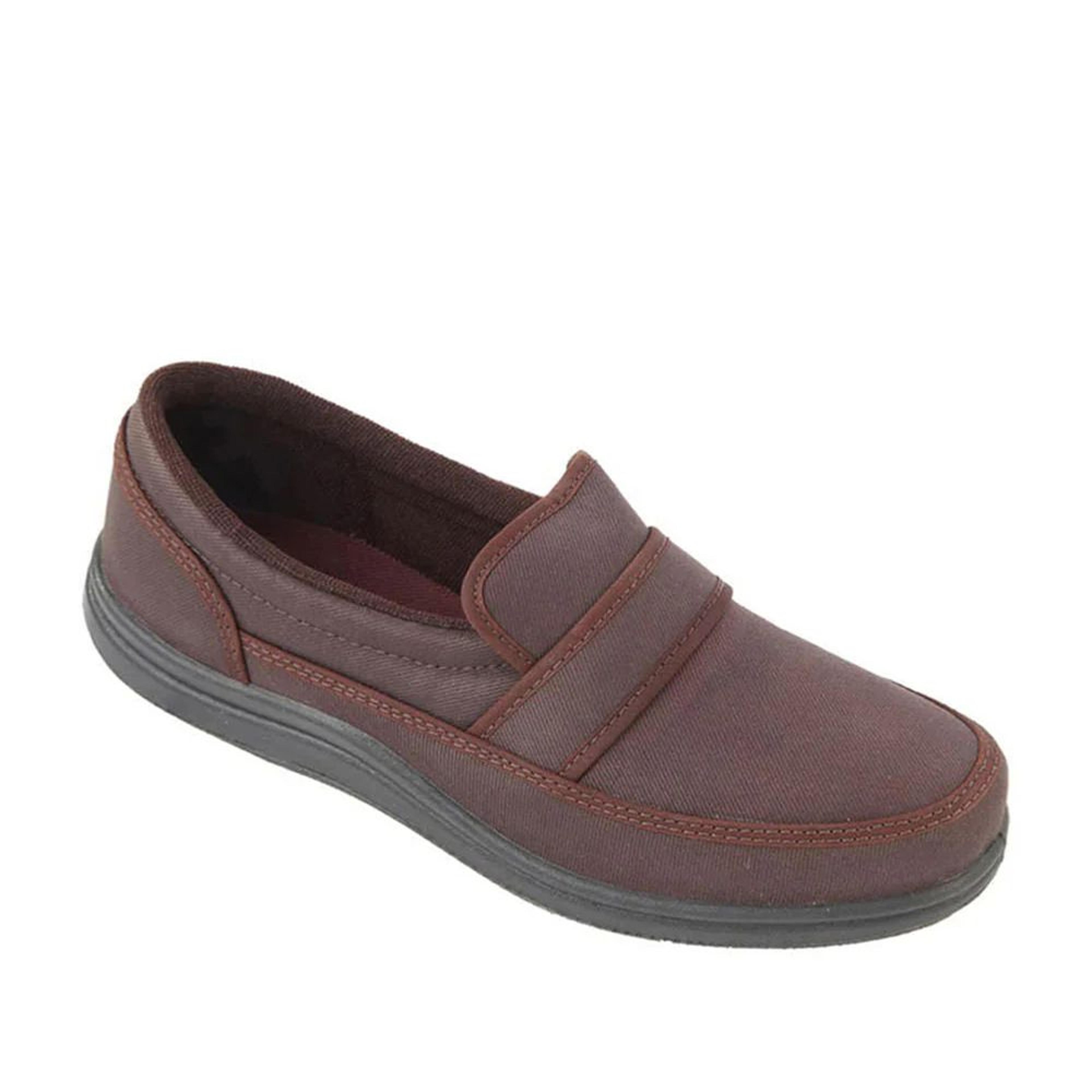 Gliders Casual Brown Non Lacing Shoes For Men 3070-27 By Liberty