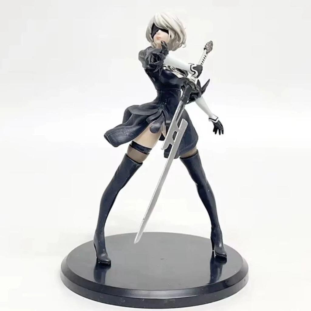 Yorha 2B Anime Figure Battle Pose 18 Cm — YoRHa No. 2 (Battle Pose)