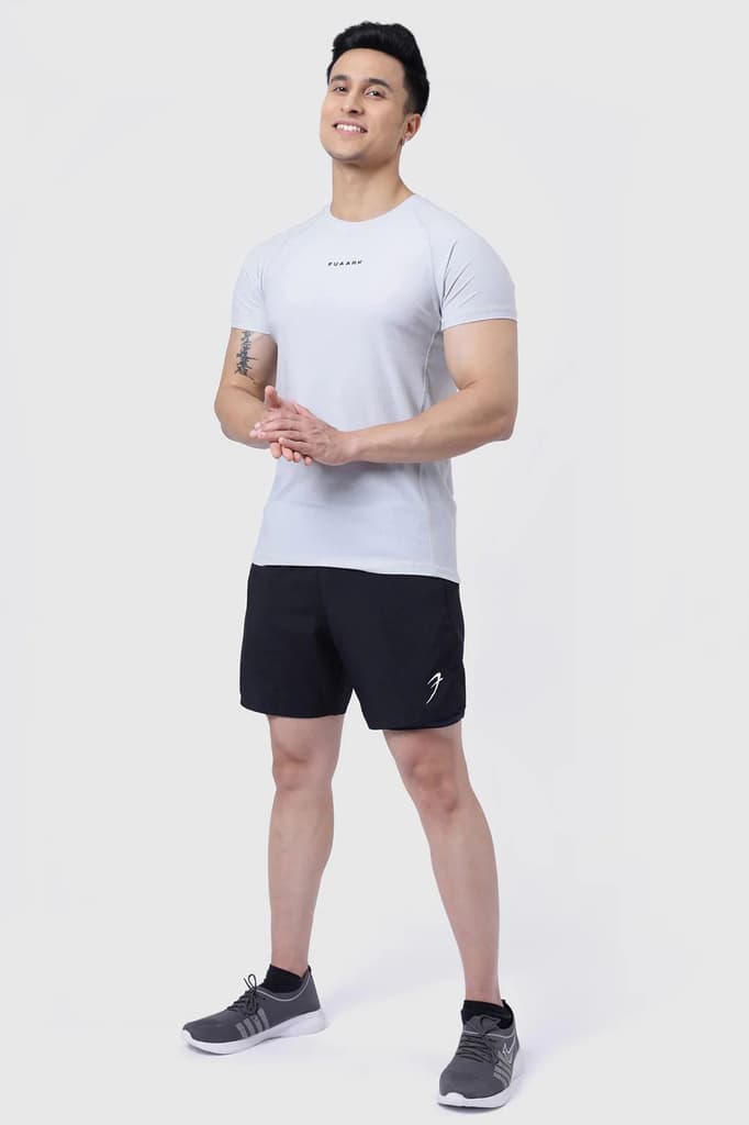 Blaze Nylon T-shirt Light Grey — photo 5
