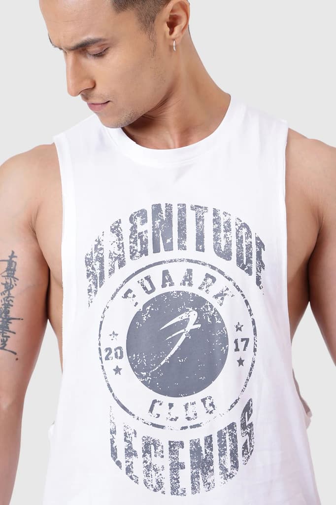 Magnitude Deep Arm Tank White — photo 3