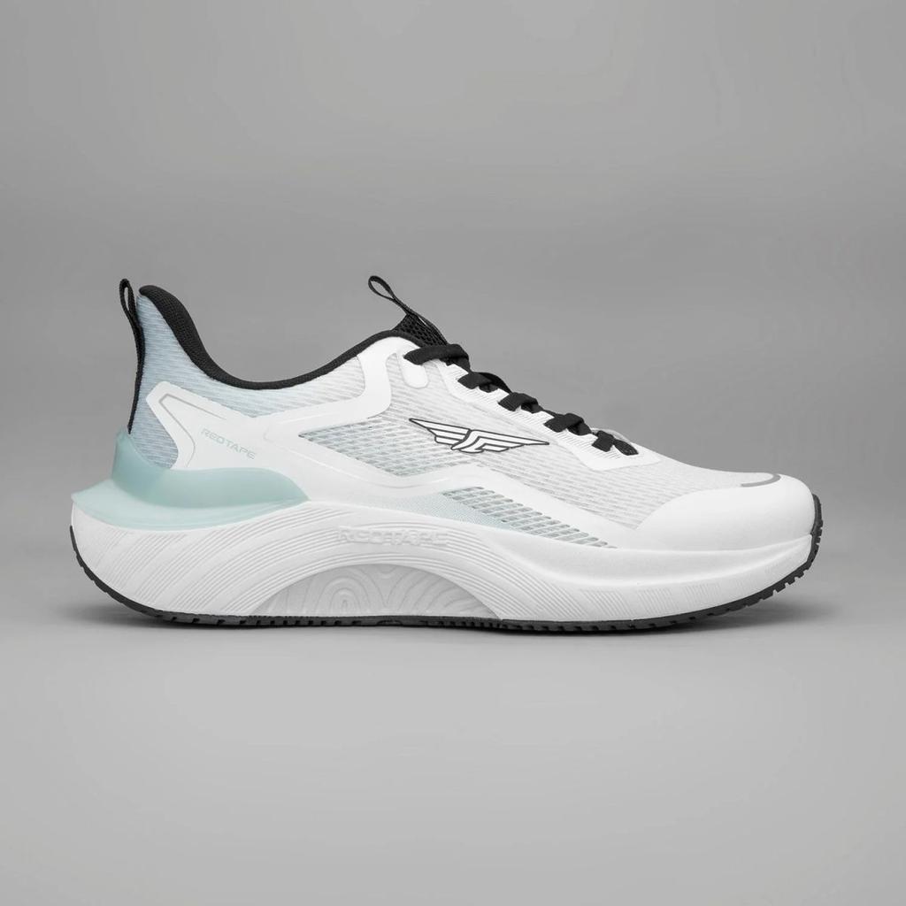 White & Green Sports Shoes for Men — photo 2