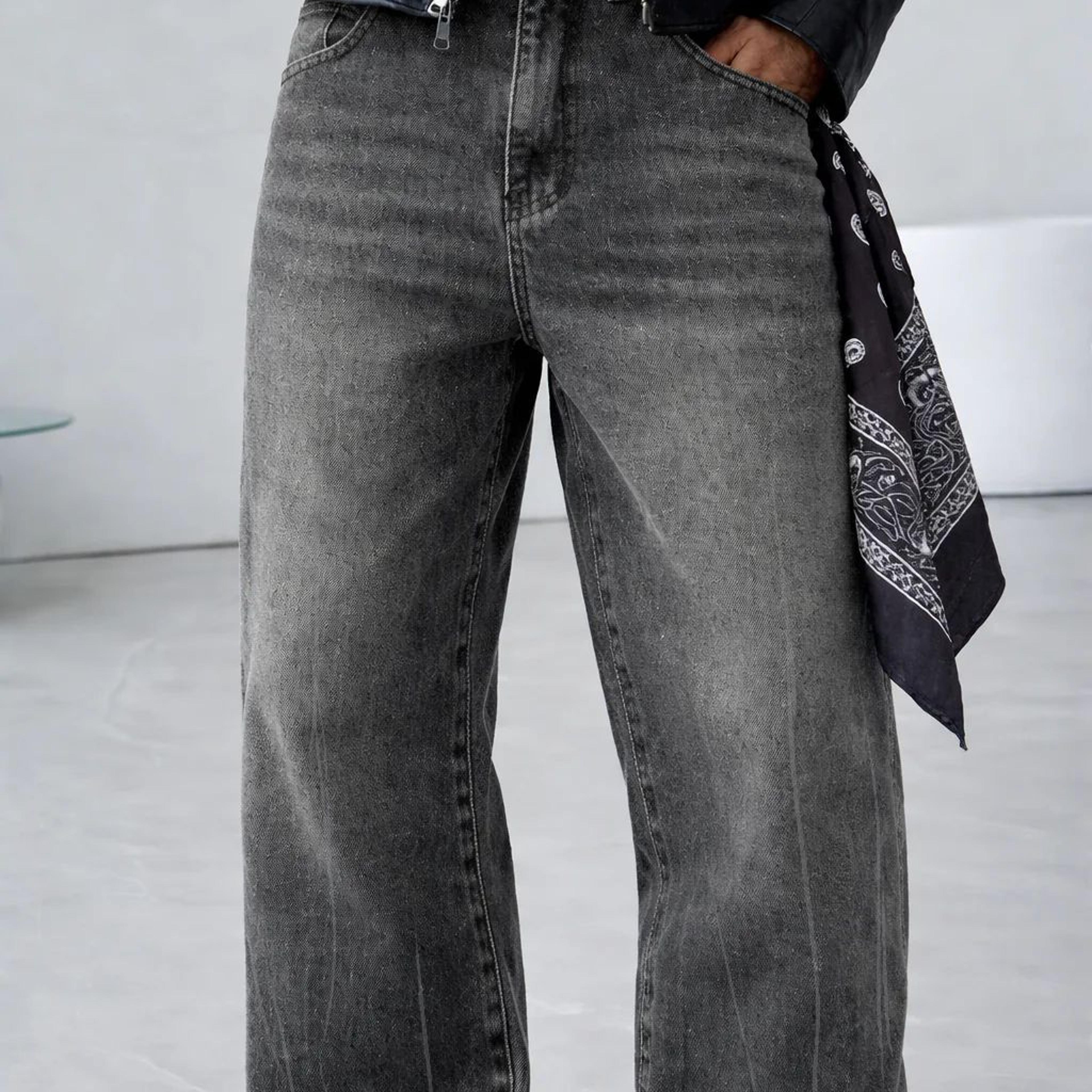 Bullet Grey Super Baggy Jeans