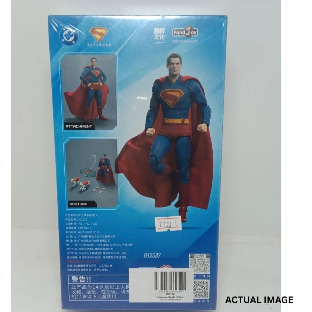 Superman Action Figure 1/9 Scale (Deluxe Edition) | Officially Licensed — photo 6