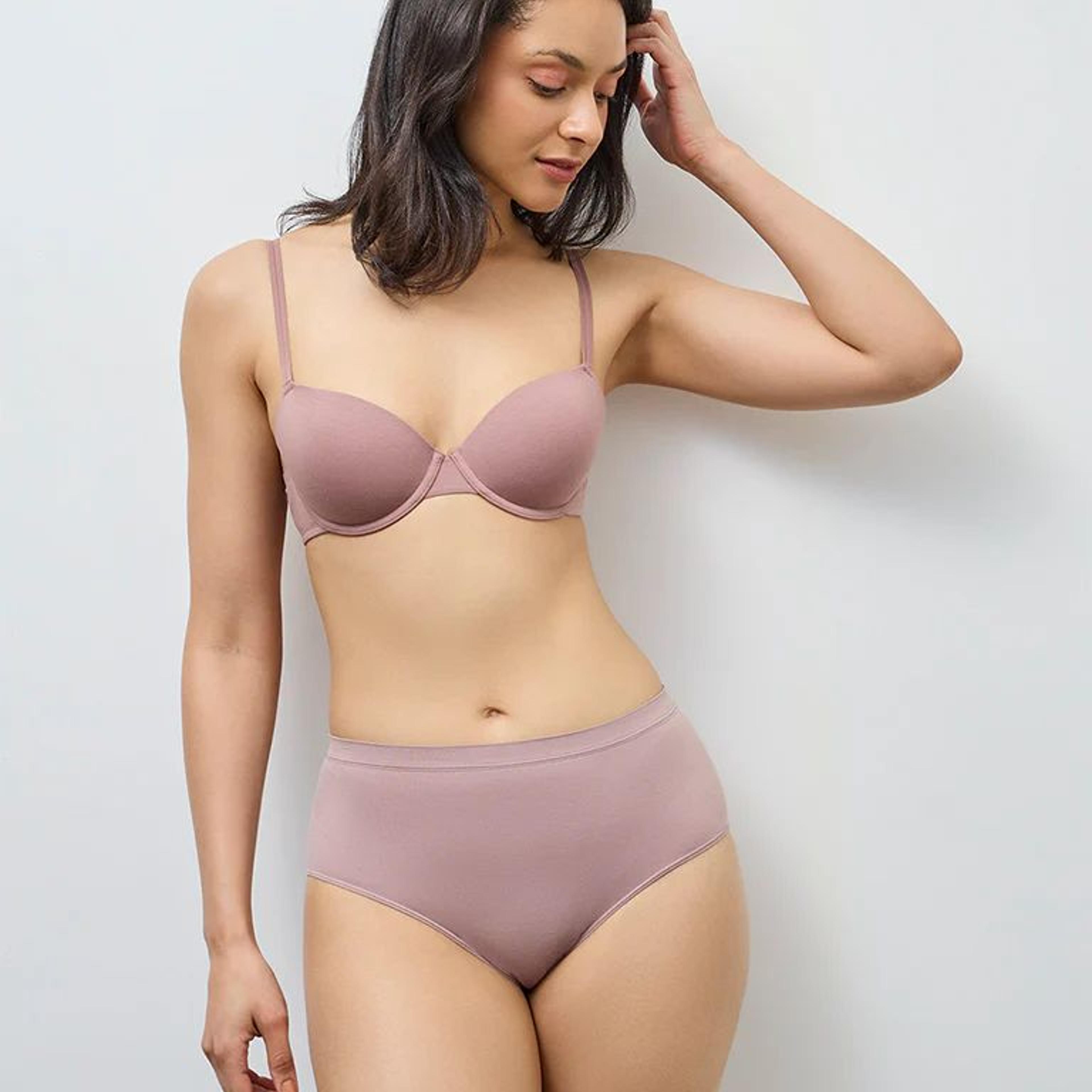 Wunderlove Beige Seamfree Full Briefs