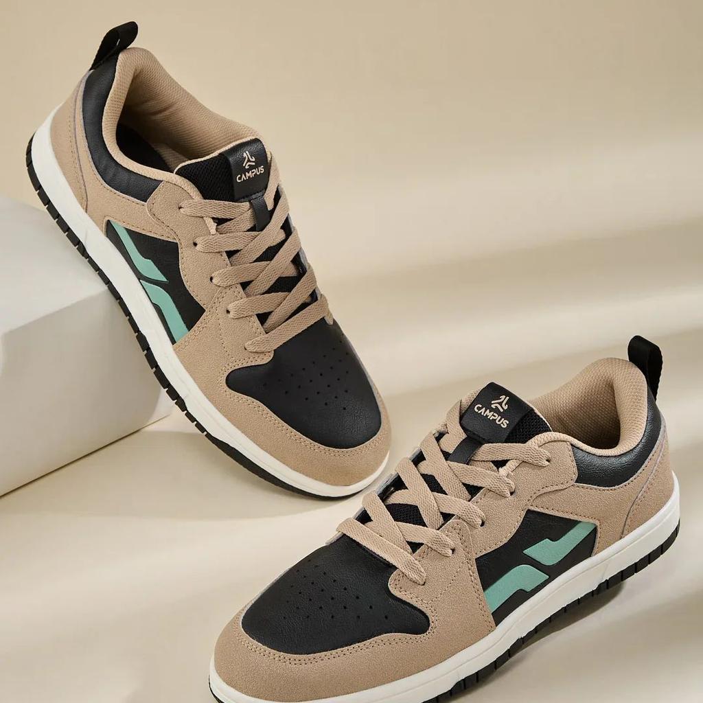 CRUVO Black Men's Sneakers