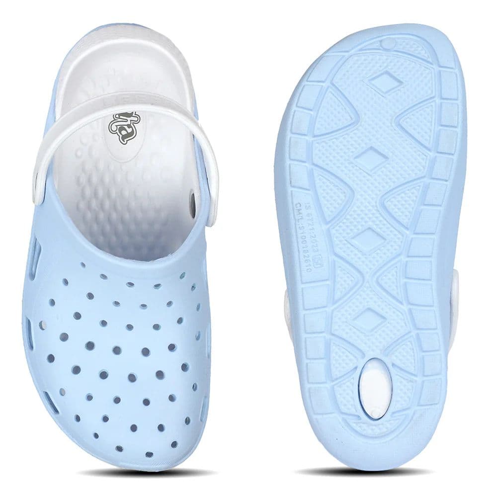 A-HA STREETVIBE Sky Blue Casual Clogs for women by Liberty — photo 6