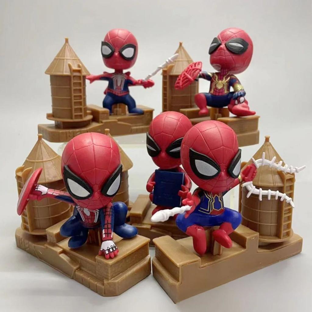 Spider-Verse Castle Crew – Heroic Mini Statue — photo 5