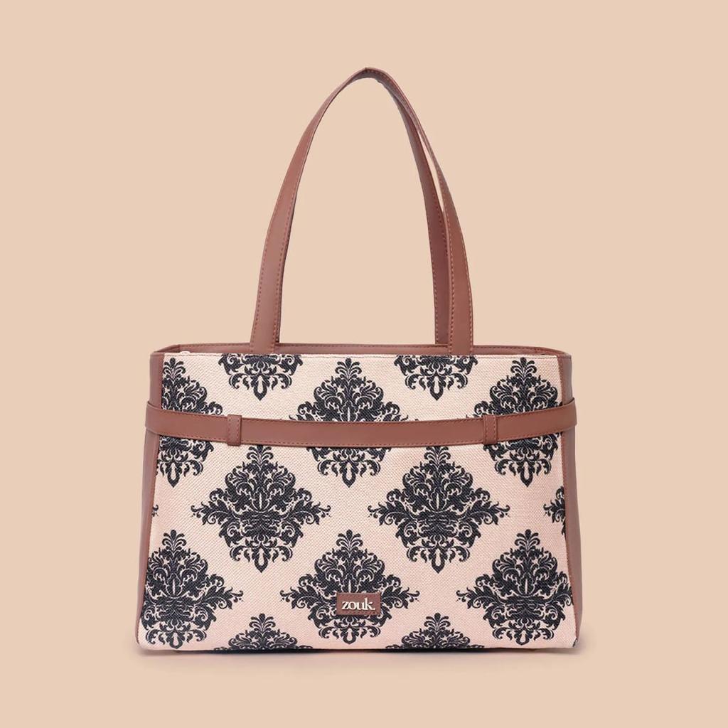 Mughal Motif Statement Office Bag — photo 2