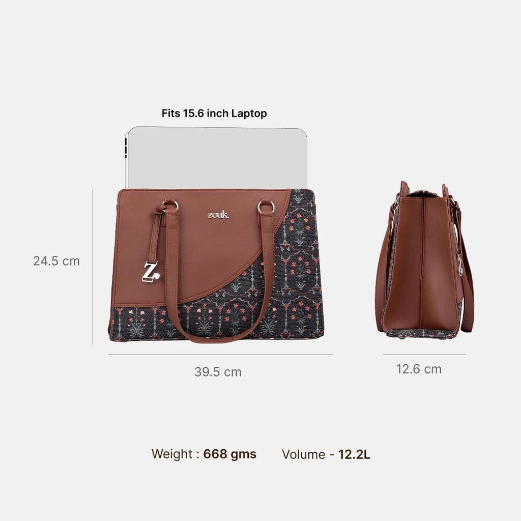 Taj Guldasta Office Essential Bag & Taj Guldasta Classic Zipper Wallet Combo — photo 3