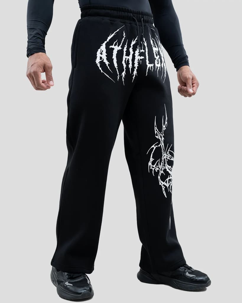 Dark Flex Straight Pants — photo 2