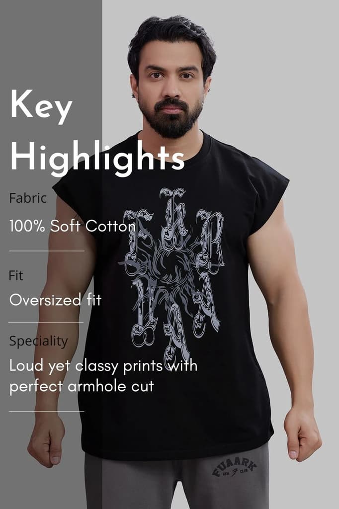 Ash Capsleeves Tank Black — photo 7
