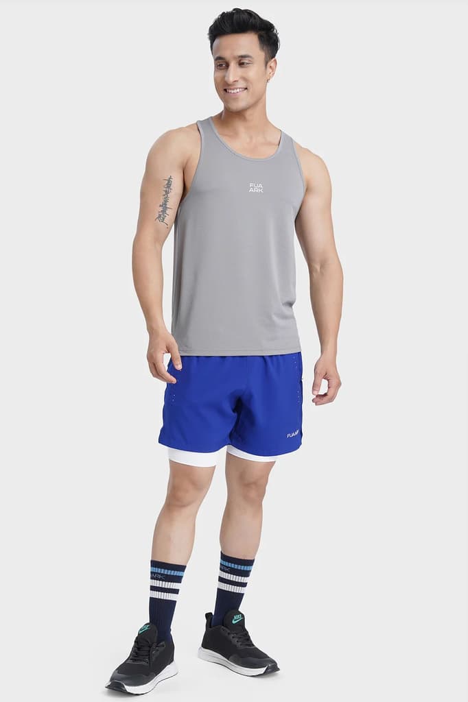 Sprint Running Tank Light Grey — photo 2