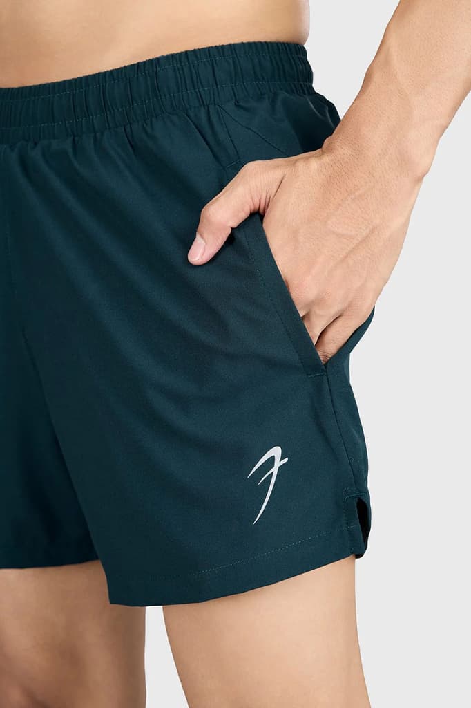 Pulse 4" Running Shorts Deep Green — photo 3
