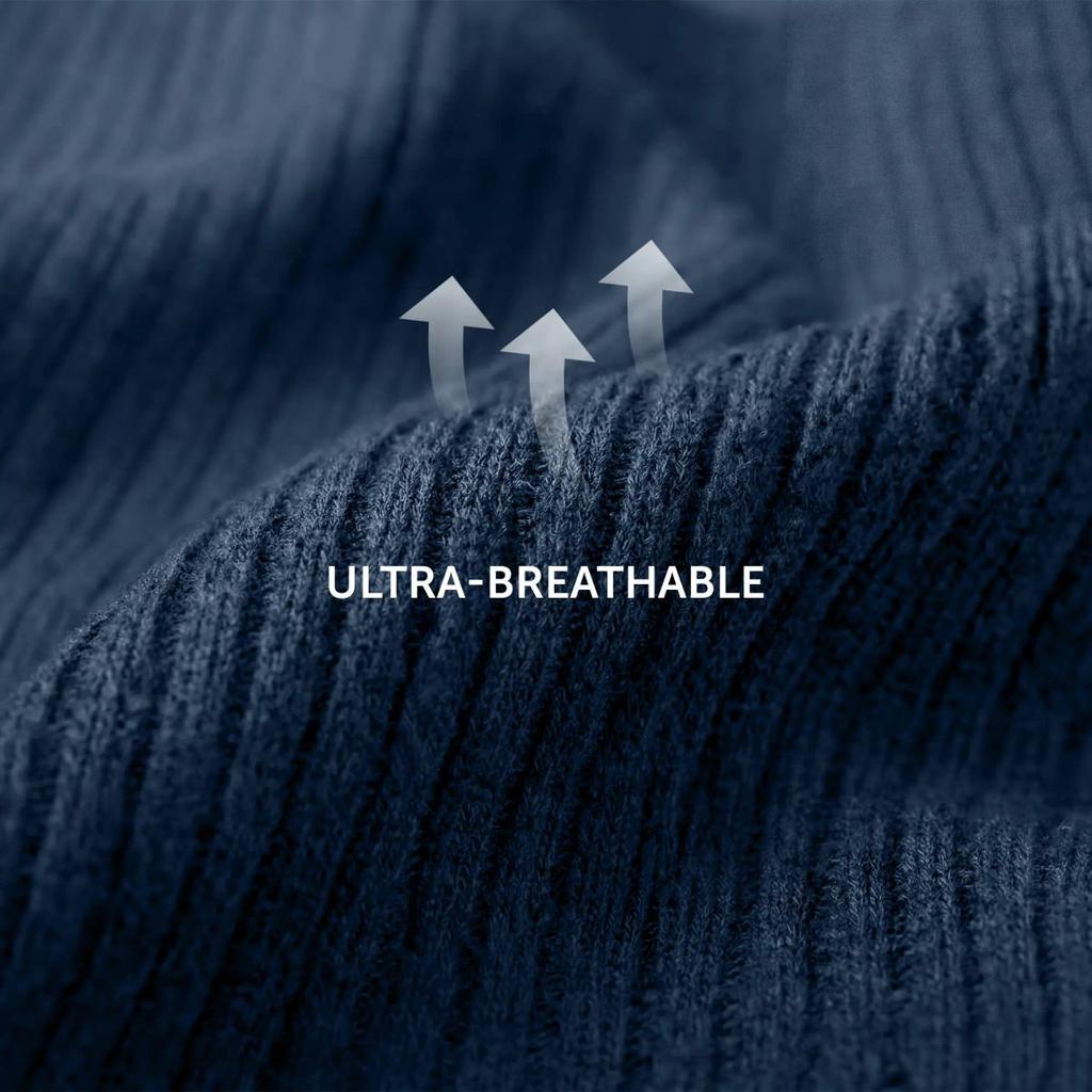 Crew-Length Socks - Midnight Blue