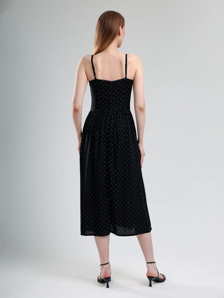 Cory Edge Amara day dress- Polka Dot — photo 5