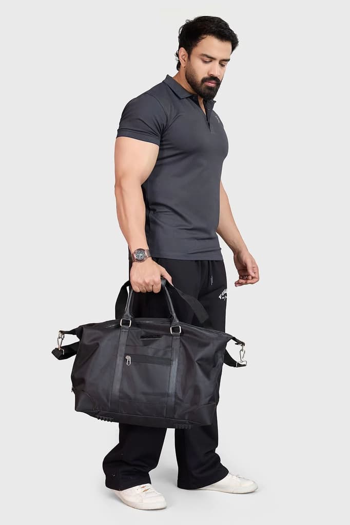 Aura Polo T-shirt Dark Grey — photo 2