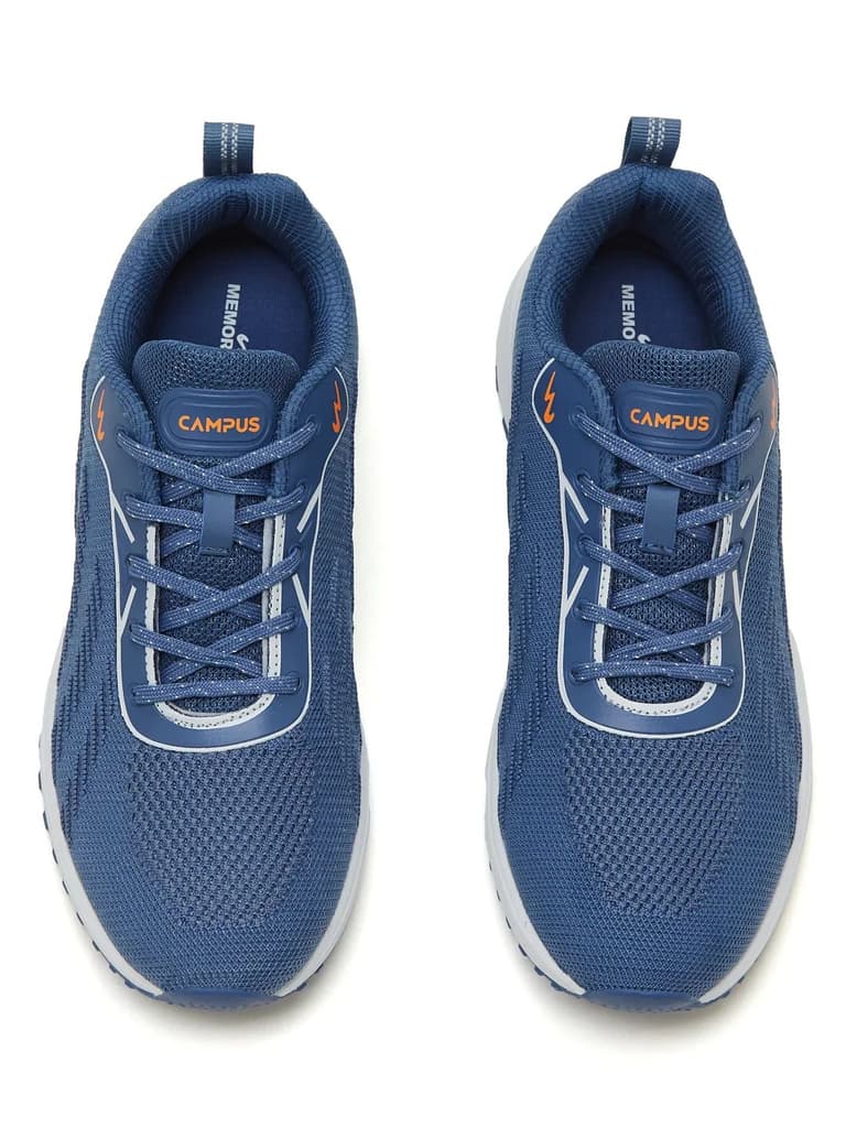 CHOPPER Blue Men's Running Shoes — photo 6